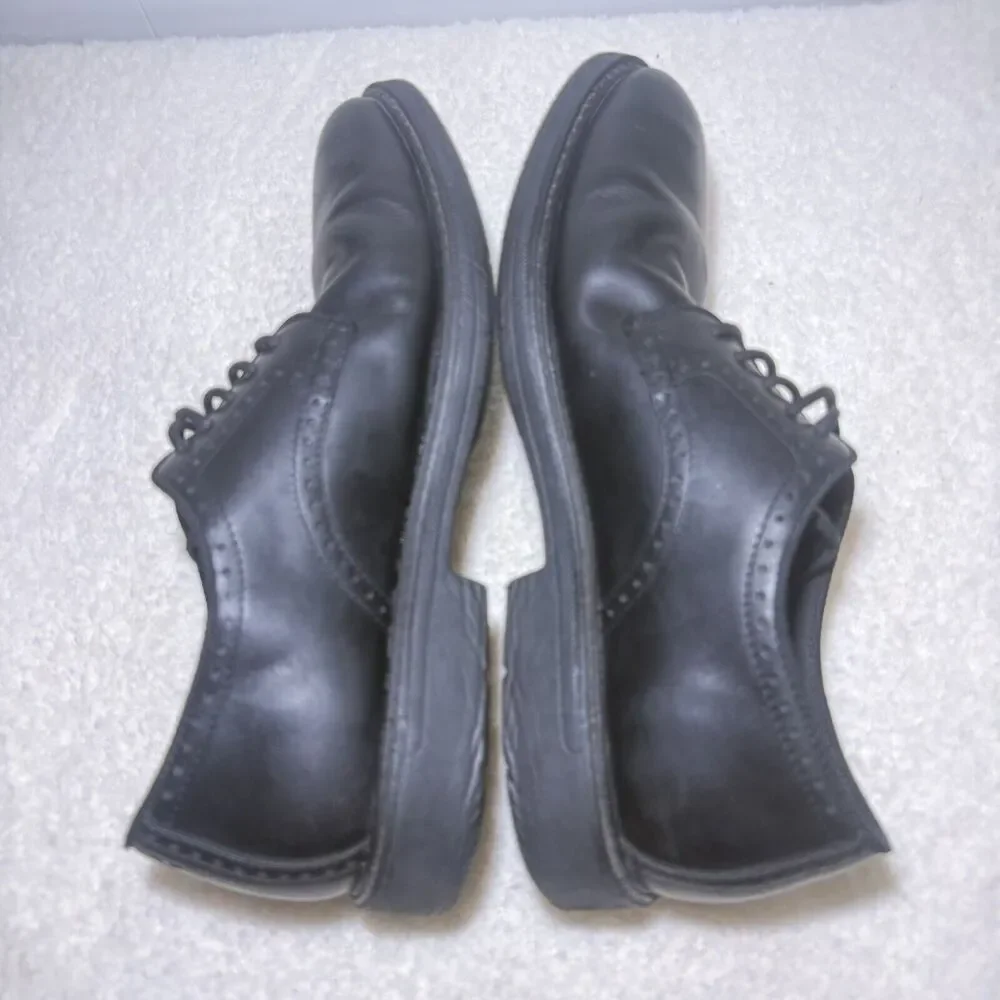 Cole Haan Go-To Plain Toe Black Leather Lace Up Oxfords Men’s Size 10.5 M